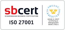 ISO 27001 certifikat